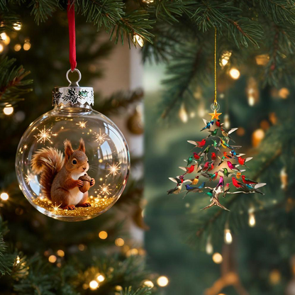 🎄 Free Shipping + Holiday Deals! Bring Home the Sparkle of Christmas with Our Hummingbird Ornament ✨（）